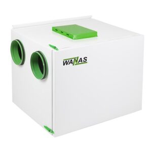 Oldalsócsonkos hővisszanyerő berendezés