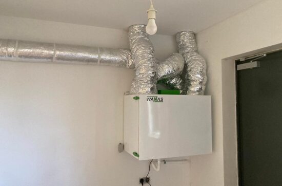 Hővisszanyerős szellőztető