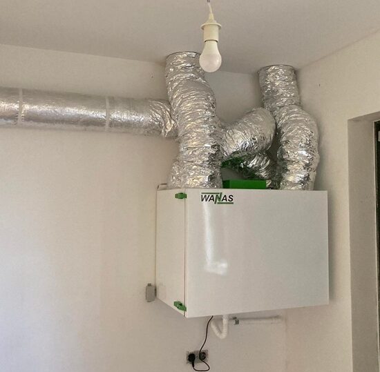 Hővisszanyerős szellőztető