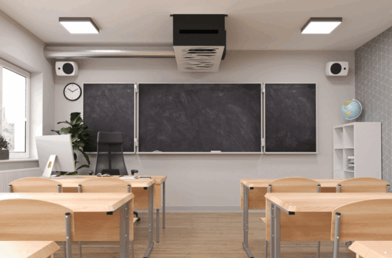 Iskola tanterem szellőztetés