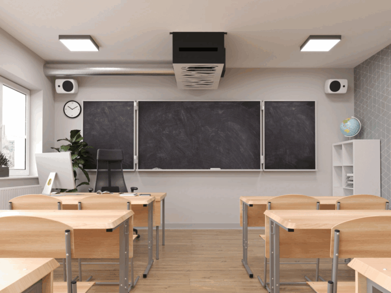 Iskola tanterem szellőztetés