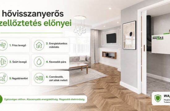 A hővisszanyerős szellőztetés előnyeiről